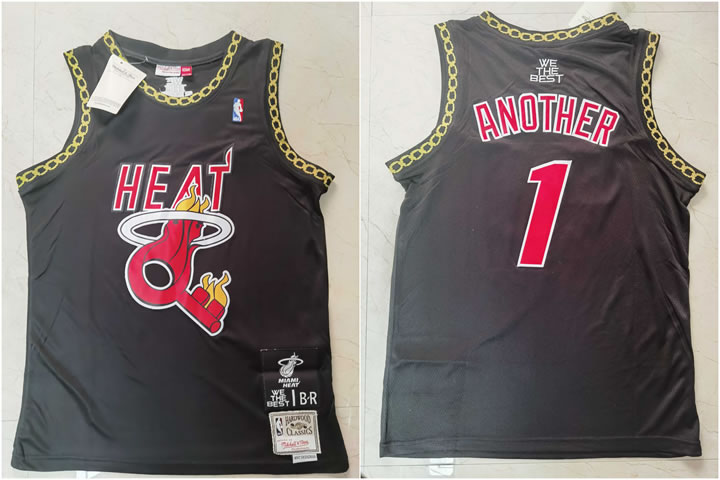 Heat 1 Another Black Hardwood Classics B_R Jersey Dzhi,We sell and wholesale Heat 1 Another Black Hardwood Classics B_R Jersey Dzhi on line form chian!